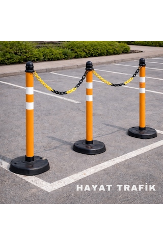 Dubalı Uyarı Dikmesi 63 X 1000 Mm Sarı