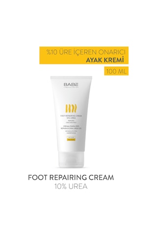 Babe Foot Repairing Cream 10% Urea 100ml - Üre İçeren Onarıcı Ayak Bakım Kremi