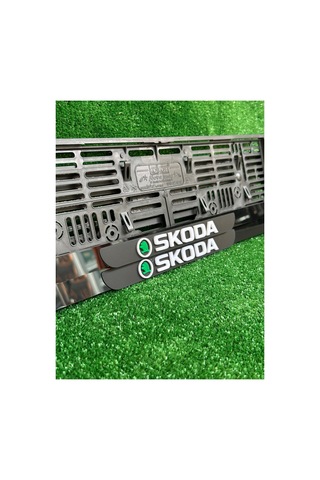 Pleksi Otomobil Plakalık Ahenk Model Skoda Logolu - 693643879