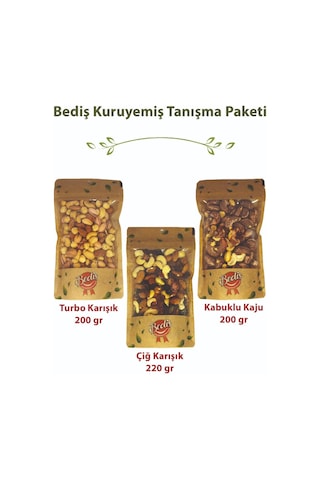Bediş Kuruyemiş Tanışma Paketi 450 G