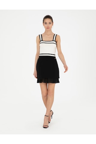 Pierre Cardin Kadın Siyah Etek Dokuma 50284024-vr046 Siyah