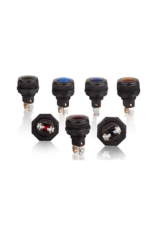 Elo Göz Lambası Kırmızı T5 Ampulsüz 15 Mm
