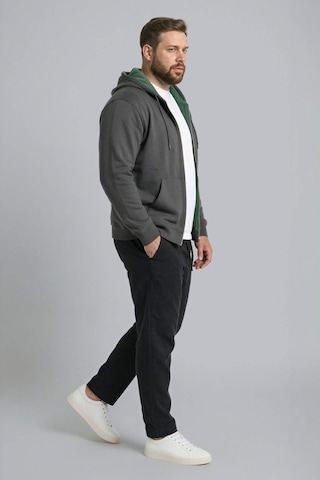 Defacto - Büyük Beden Kapüşonlu Fermuarlı Sweatshirt H2059AX26SP