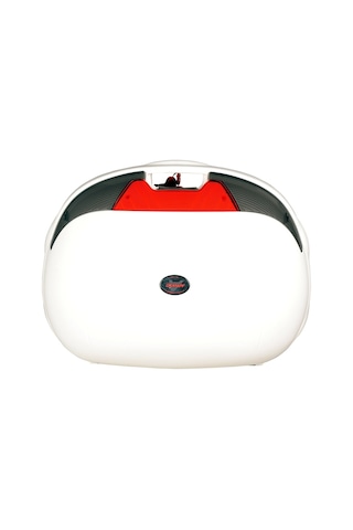 Arwic 46 Lt Motosiklet Çantası Beyaz Topcase
