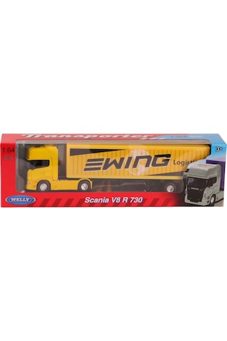 68021ss-f-gw Welly 1 64 Scanıa R730 Traıler 48