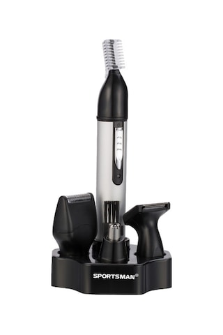 Sportsman SM-418 Elektrikli Mini Tıraş Kaş Burun Saç Düzeltici Beyaz