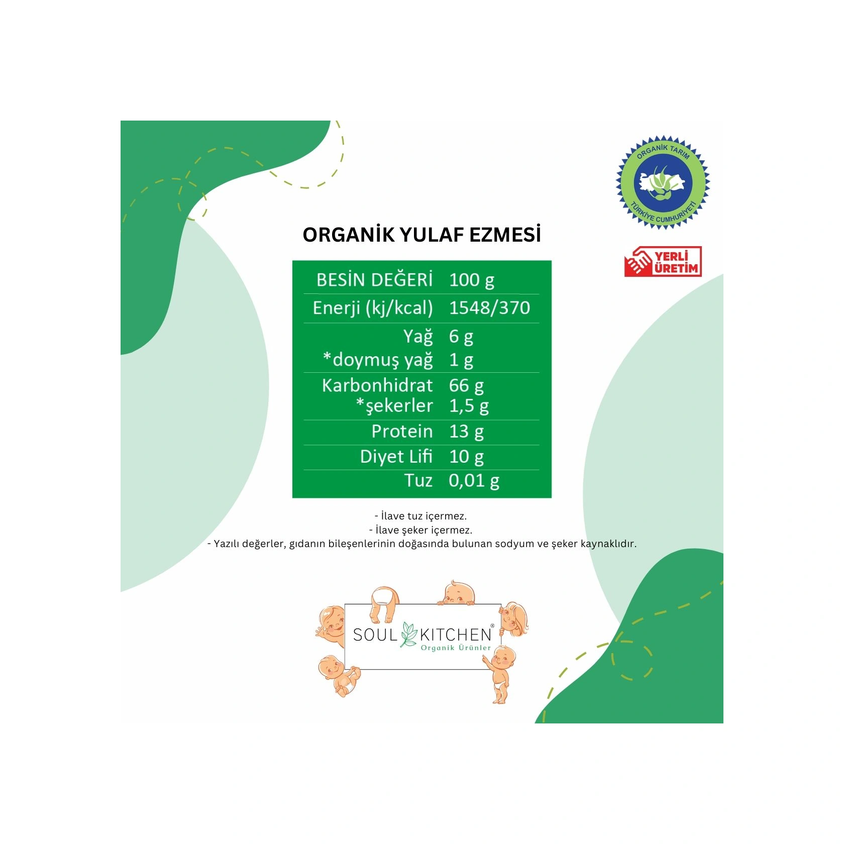 Organik Yulaf Ezmesi Cam 200 G