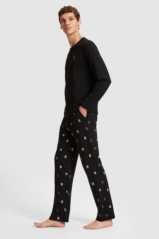U.S. Polo Assn. Erkek Siyah Pijama Takımı 50333263-vr046