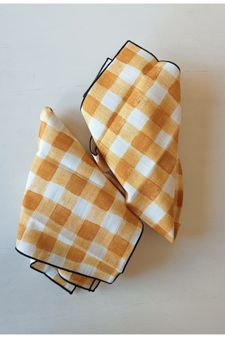 Porland Hardal Ekose 2 Adet Peçete 45x45 Cm