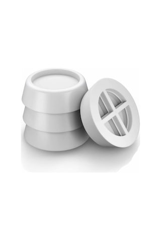 Vantuzlu Çamaşır Makinesi Titreşim Ses Önleyici Ayak Renksiz