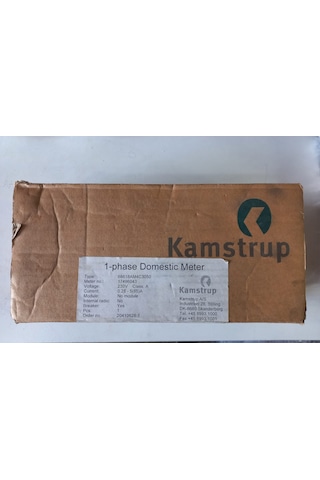 Kamstrup 162m Elektrik Sayacı