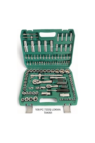 Melzohome 108 Pcs 72 Diş Lokma Takımı