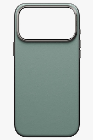 Apple iPhone Uyumlu 18 Pro Kılıf Lyden Ds Çift Tonlu Vegan Deri Magsafe Özel Tasarım Koruyucu Şık Kapak Yeşil