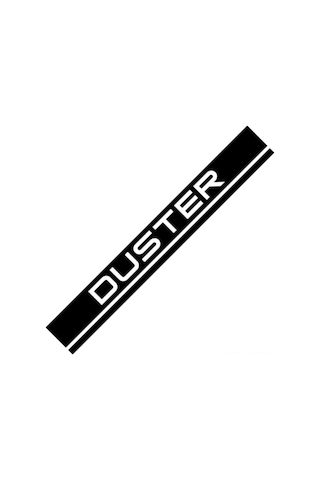 Renault Dacia Duster Ön Kaput Şerit Sticker Etiket Modeli