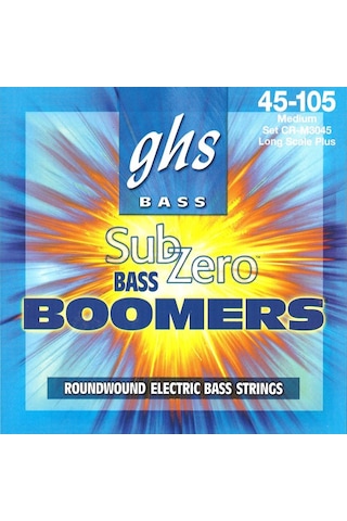 Ghs Boomers Usa Zero 4 Tel Bass Gitar Tel Seti- 45-105