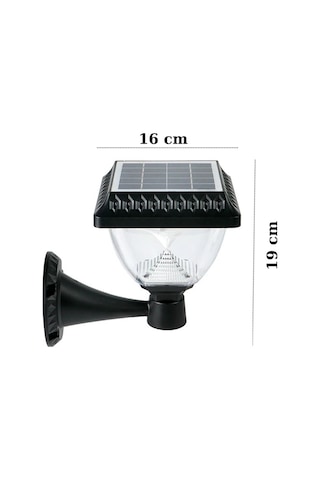 Forlife 50 Watt Güneş Enerjili Solar Dekoratif Duvar Apliği