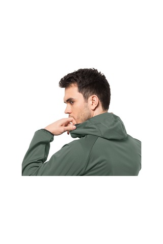 Jack Wolfskin Felberg Softshell Erkek Outdoor Ceket Yeşil