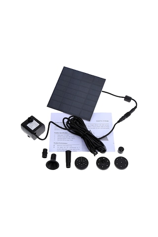 Lemestar Güneş Enerjili Sürekli Akışlı Su Pompa - Yüksek Verimli, Hızlı Başlangıç, 170l/gün, 75cm Lifting, Sürdürülebilir Ve Çevre Dost