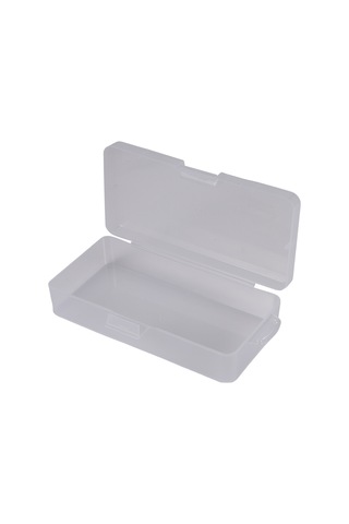 Leasetake Şeffaf Plastik Mücevher Dikdörtgen Kutu Tutucu Konteyner 18cm X 8.5cm X 4.5cm Temizlemek