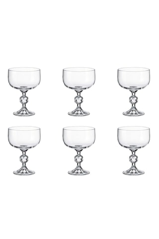 Bohemia Kristal Crystalex Claudia Dondurma Çerezlik Kase 6 Adet 2