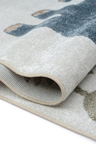 Konfor Halı Konfor Bohem Kids Zoo Modern Dokuma Çocuk Halısı Çok Renkli