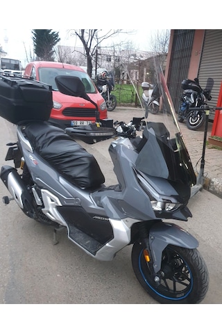 Motocam Rks Freccia Ön Cam 2022-2026 Model 75cm Alt Geniş Şeffaf Renkli 4mm Uzun