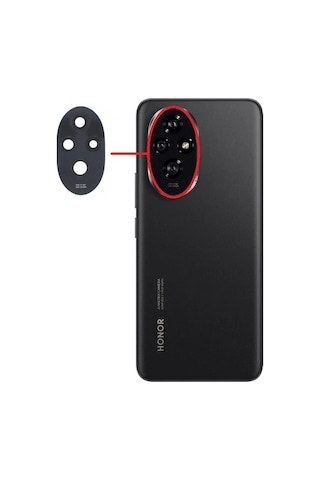 Huawei Honor 200 Elı-nx9 Kamera Camı