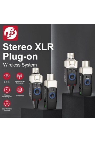 Xvive Xv-u3d Stereo Audio Aktarımı İçin Çift Alıcı Ve Vericili Kablosuz Bağlantı Sistemi