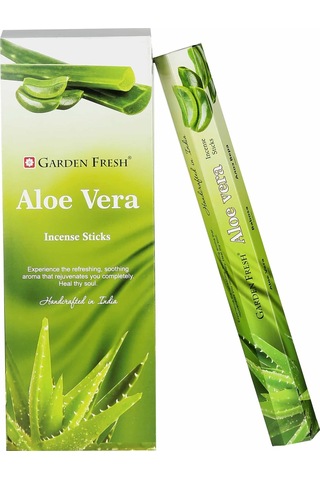Garden Fresh Aloe Vera Kokulu Altıgen 1 Paket 20 Adet Çubuk Tütsü
