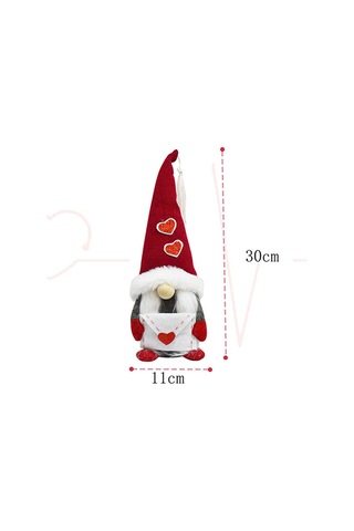 "el Yapımı İsveç Tomte Peluş - Romantik Ev İçin Sevgililer Günü Gnome Dekoru" Female