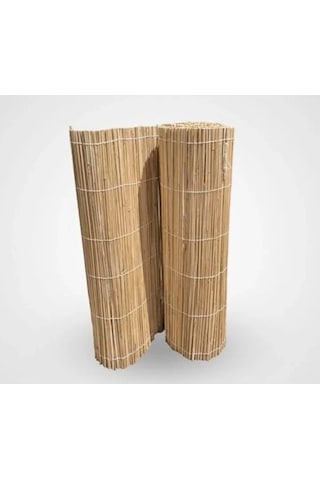 Doğal Görünümlü Hasır Balkon Çitleri, 80 Cm X 2,50 M Boyut