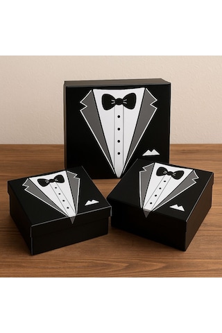 Damat Kolisi, Söz Nişan Damat Kutusu, Damat Bohçası 3 Boy