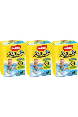 Huggıes Little Swımmers Mayo Bebek Bezi Beden:3-4 7-15kg 36adet 3 - 4 Numara 3'lü
