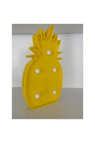 Ananas Figürlü Led Lamba Sarı Renk Çok Renkli
