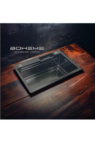 Boheme Smart Sink Bataryalı Teknolojik Evye Seti Diğer