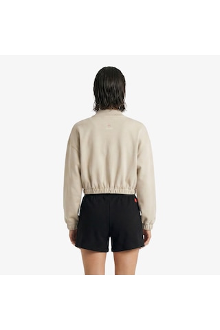Unıted4 Regular Fit Kadın Krem Sweatshirt Lıv 2800400