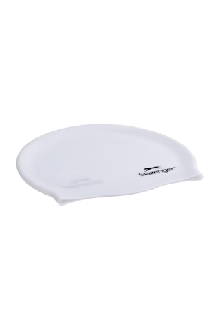 Slazenger Yüzücü Bonesi Silikon Sn00 White Pvc Zipper Bag Beyaz