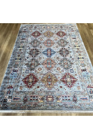 Eko Halı Antique Atk 06 Aqua Yıkanabilir Makina Halısı