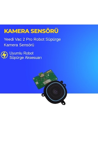 Yeedi Vac 2 Pro Robot Süpürge Kamera Sensörü