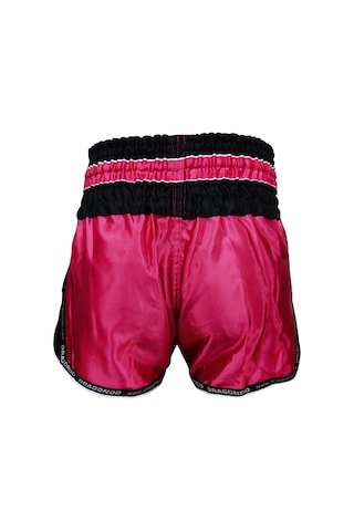 Dragondo Mt3075 Retro Neo Kick Boks Şortu Muay Thai Şort Pembe