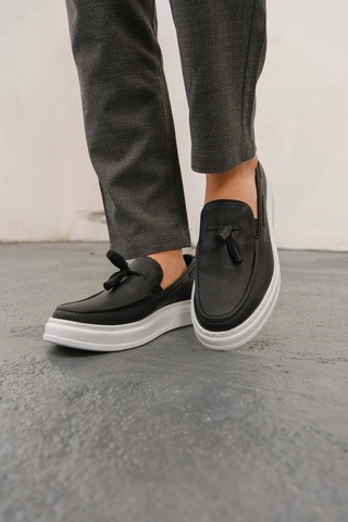 Mn127 - Cbt Loafer-x Erkek Ayakkabı Sıyah Siyah