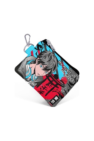 Coral High Kids Siyah Mavi Anime Desenli Bozuk Para Çantası 21925 Siyah - Mavi