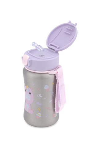 Skip Hop Besties Squad Pipetli Paslanmaz Çelik Suluk Unicorn 9t46 STANDART