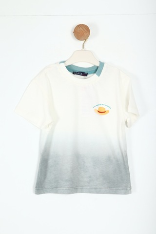 Xo Kids Erkek Çocuk Tişort 1-5 Yaş 8270 Ekru