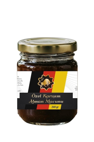 Alman Multivitamin Macunu 240 Gr Keçiboynuzu Pekmezli Ballı Ginsengli Polenli Güç Ve Kuvvet Arttırıcı