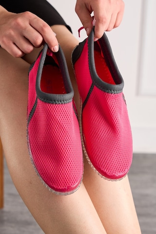 Nstil Erkek Kadın Deniz Ayakkabısı Kaymaz Taban Havuz Plaj Rafting 521 Fuşya