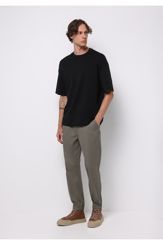 Colins Cargo Fit Orta Bel Lastikli Paça Erkek Yeşil Pantolon Cl1076756 Q1.v2 Kha Haki