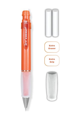 Serve Deep Versatil Kalem 05mm- Toprak Tonları - Yedekli Set Grip Ve Silgi Kiremit Kiremit
