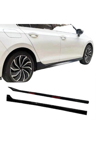 Paşa Volkswagen Golf 8 2021-2024 8r Yan Marşpiyel Seti Plasti