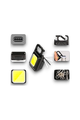 Taşınabilir Işık 3 Işık Modlu Usb Şarj Özeeliğine Sahip Aklby-bsva58